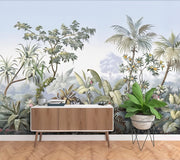 Papier peint tropical tete de lit - Papierpeint - panoramique.fr