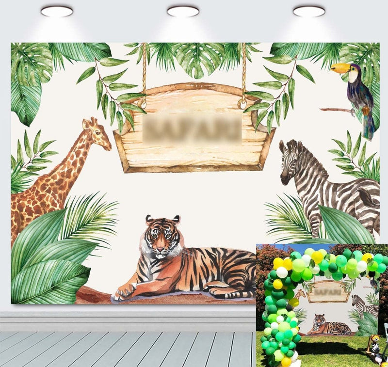 Papier peint zebre tigre savane — intissé mat premium