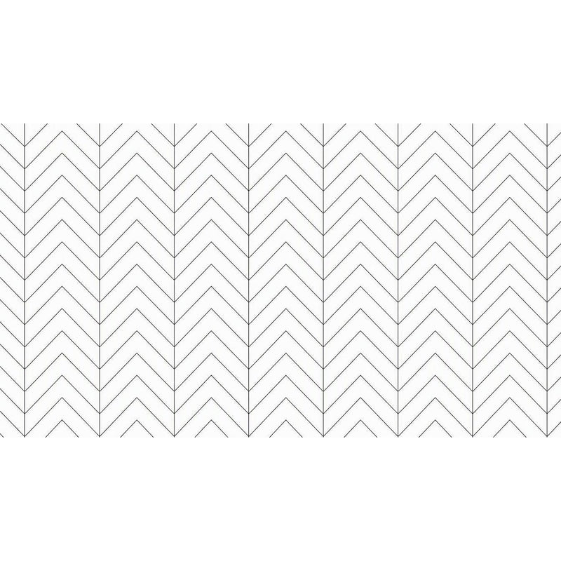Tete de lit papier peint scandinave — autocollant